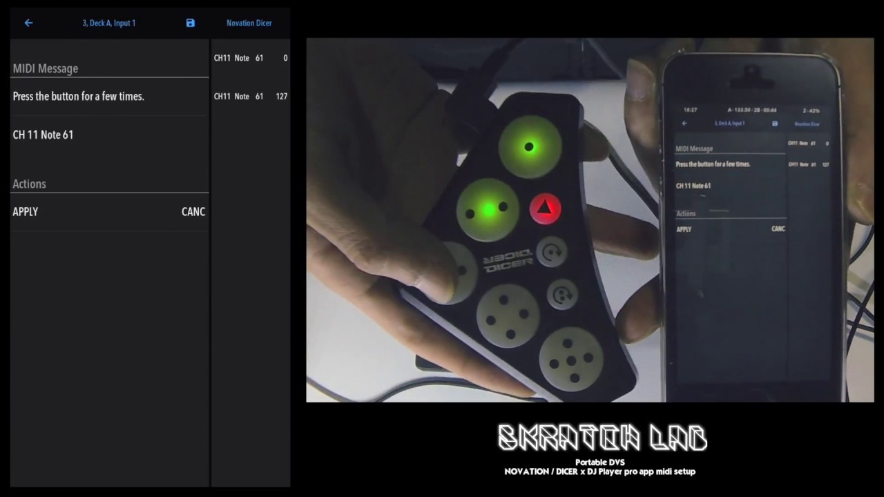 How To Set Up Novation Dicers With Scratch Live
